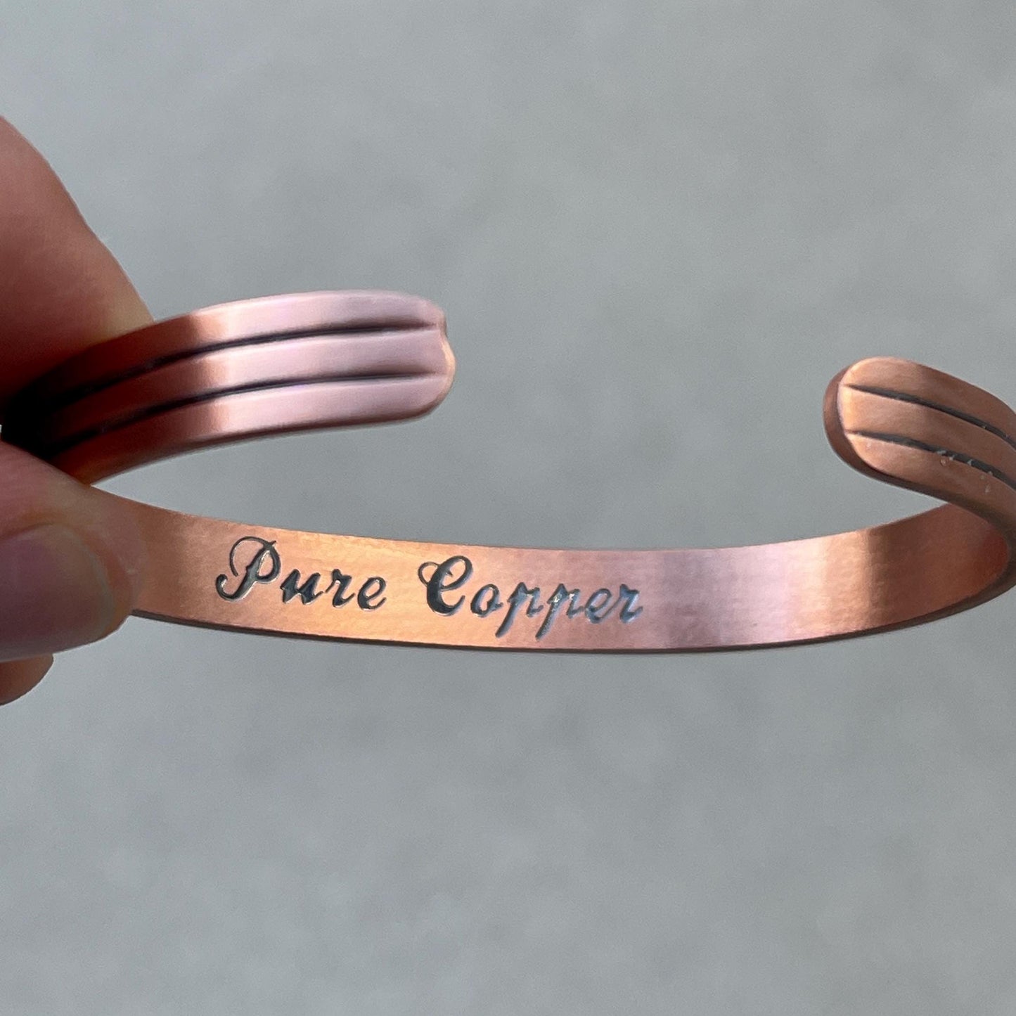 Elegant Pure Copper Magnetic Therapy Bracelet for Pain Relief & Healing Adjustable Stylish