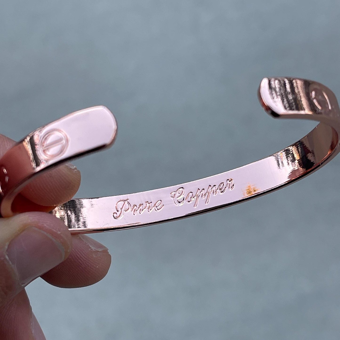 Elegant Pure Copper Magnetic Therapy Bracelet for Pain Relief & Healing Adjustable Stylish