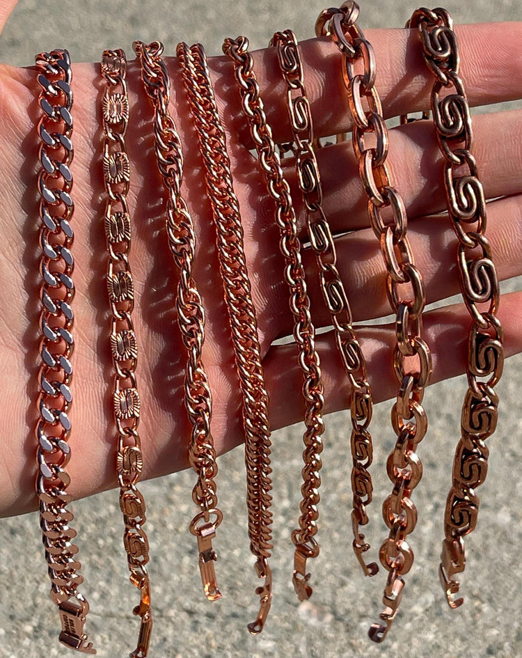 Pure Copper Chains