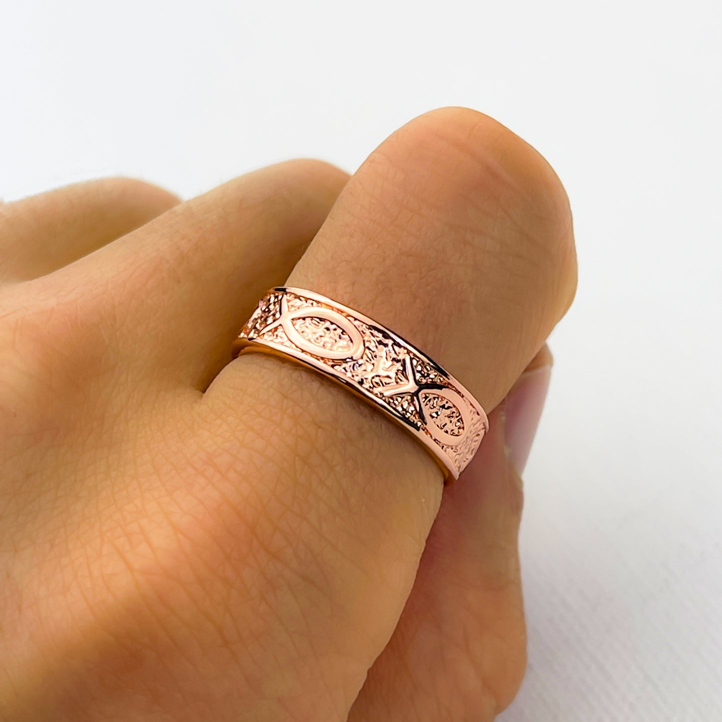 100% Pure Copper Magnetic Therapy Ring Adjustable