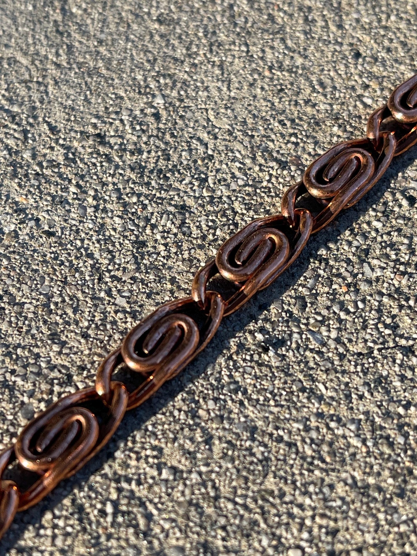 Pure Copper Therapy Bracelet for Pain Relief & Healing 8.5"