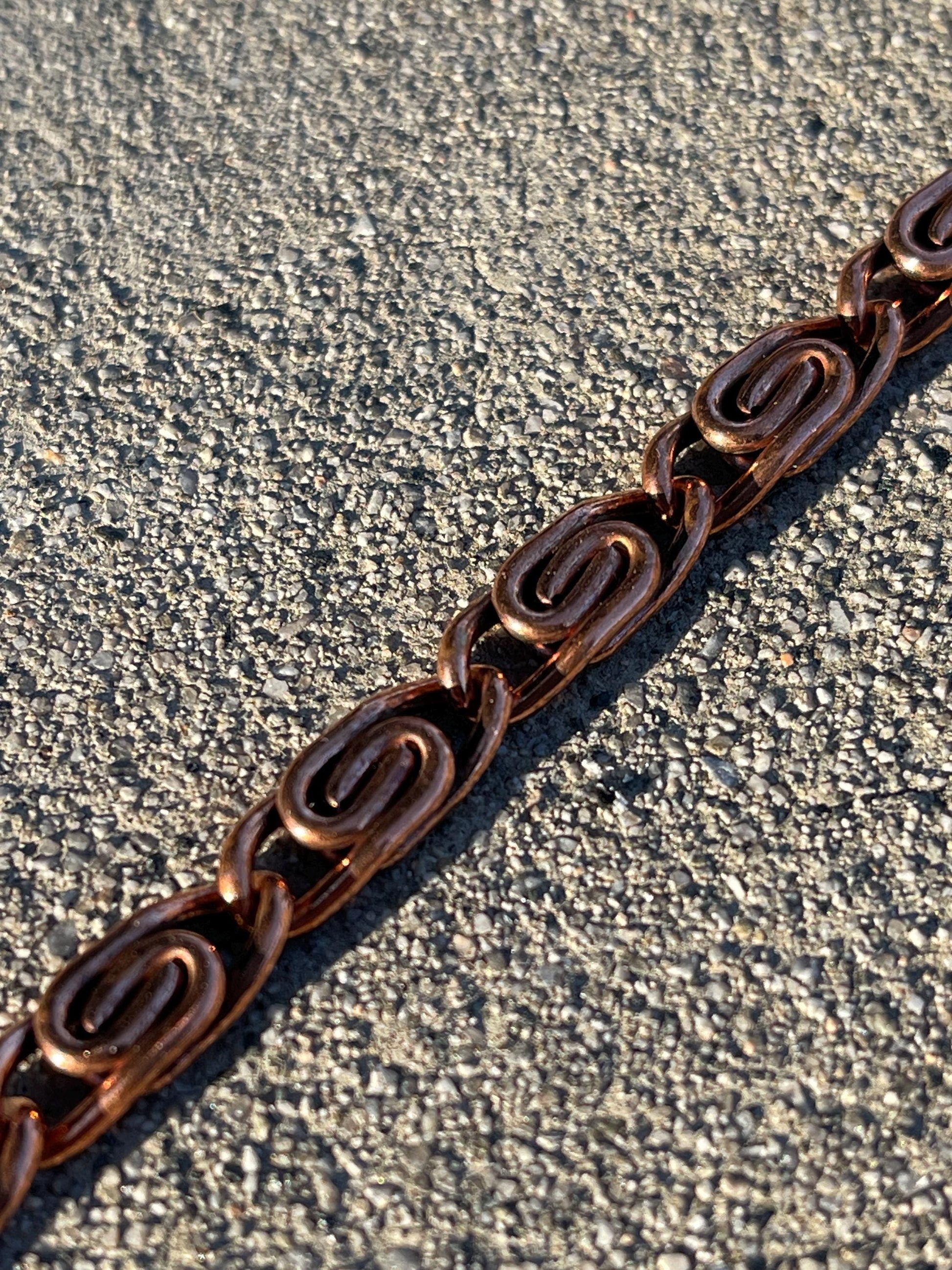 Pure Copper Therapy Bracelet for Pain Relief & Healing 8.5"