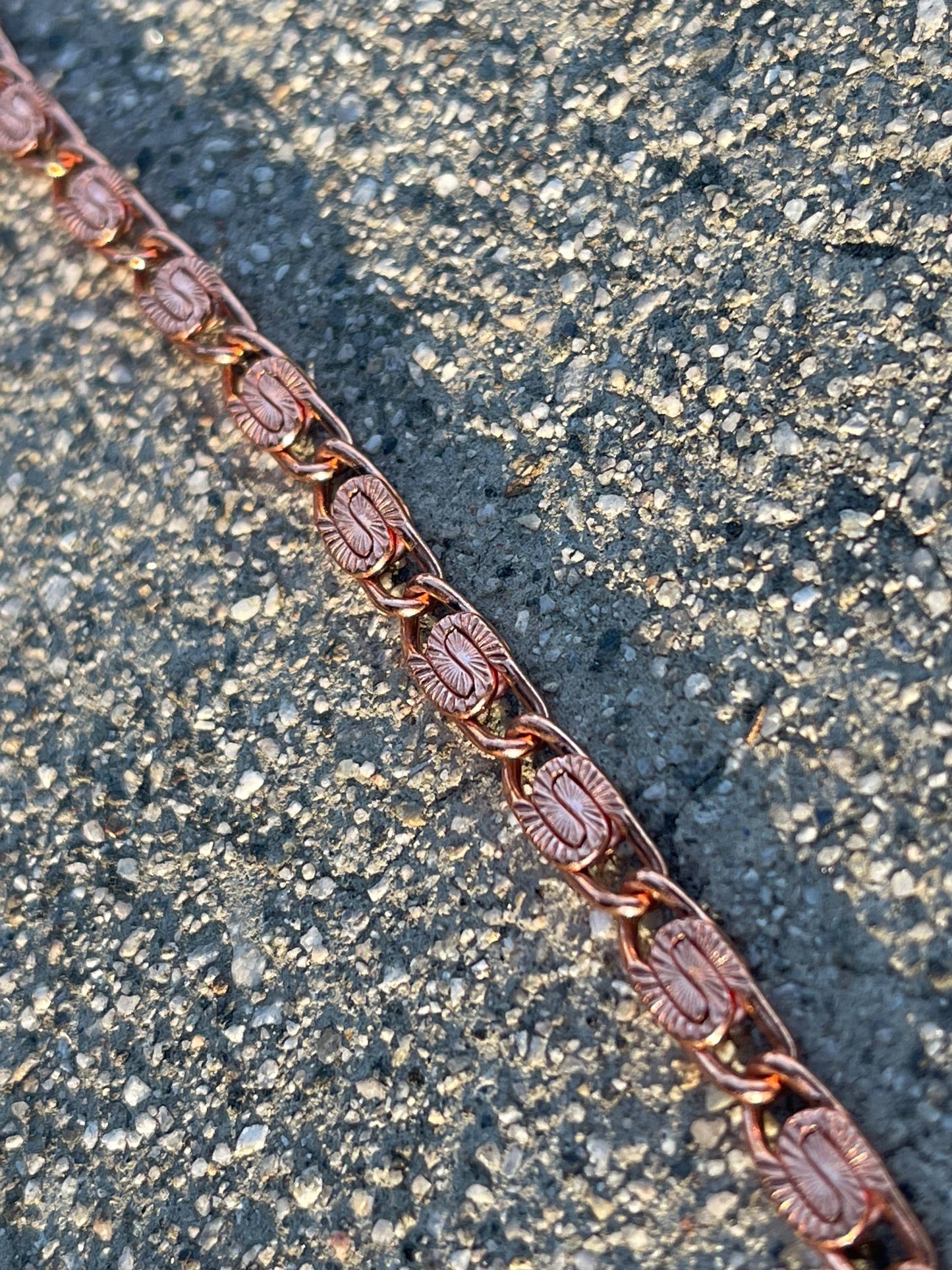 Pure Copper Therapy Bracelet for Pain Relief & Healing 8.5"