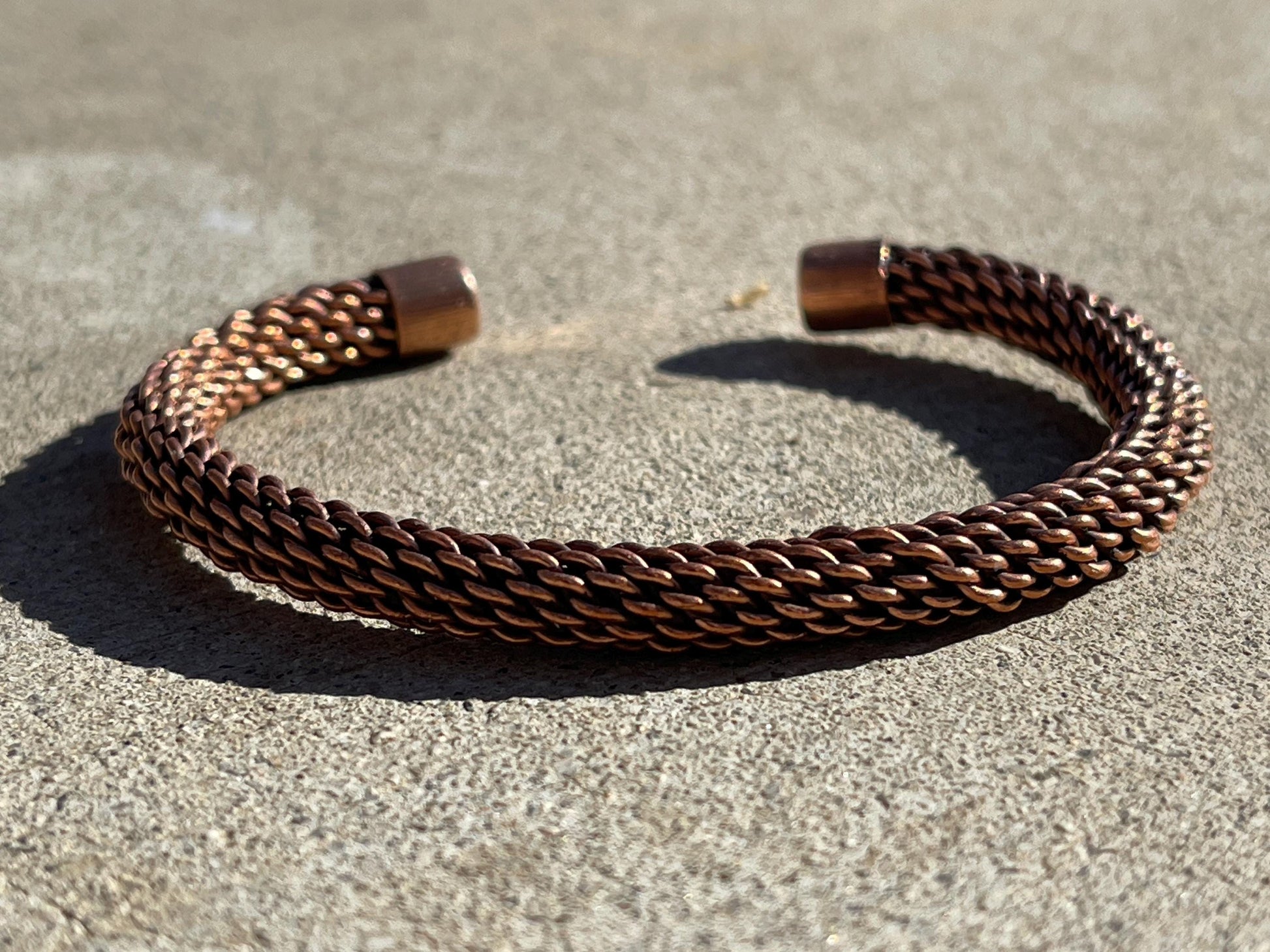 Elegant Pure Copper Therapy Bracelet for Pain Relief & Healing Adjustable Stylish
