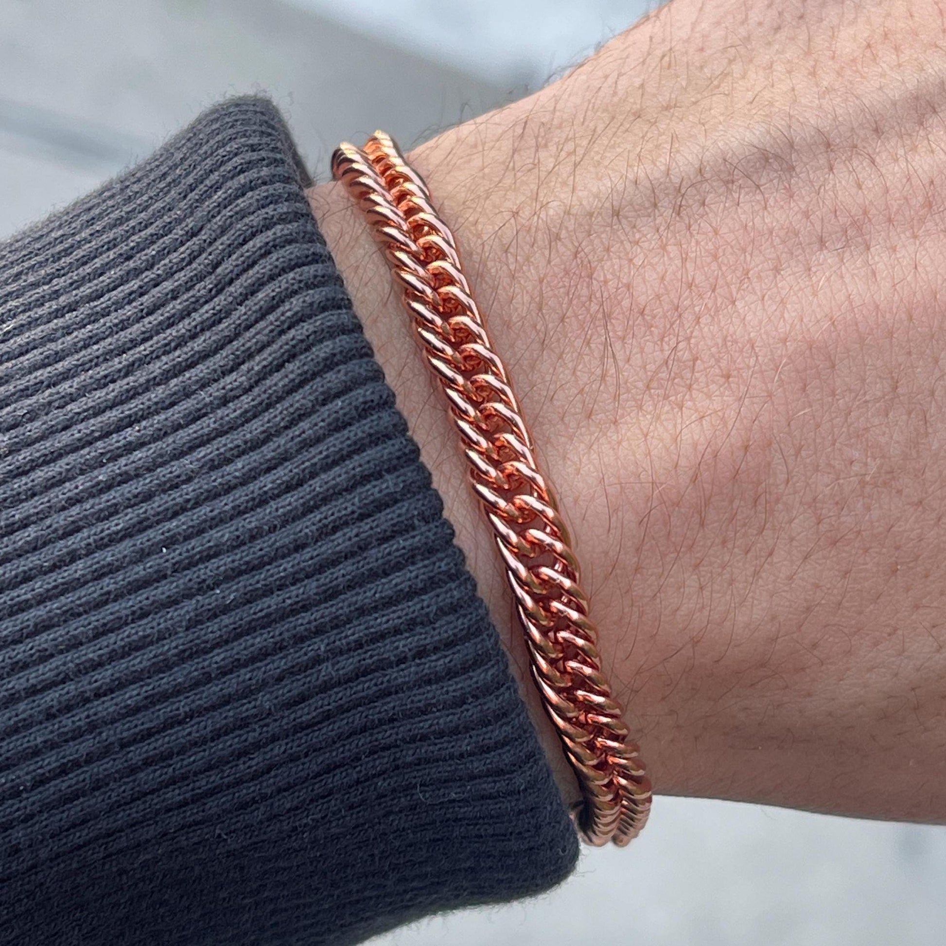 Pure Copper Therapy Bracelet for Pain Relief & Healing