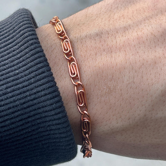 Pure Copper Therapy Bracelet for Pain Relief & Healing