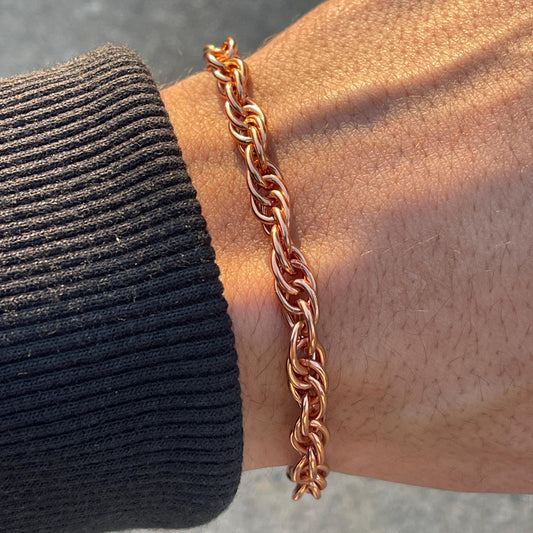 Pure Copper Therapy Bracelet for Pain Relief & Healing