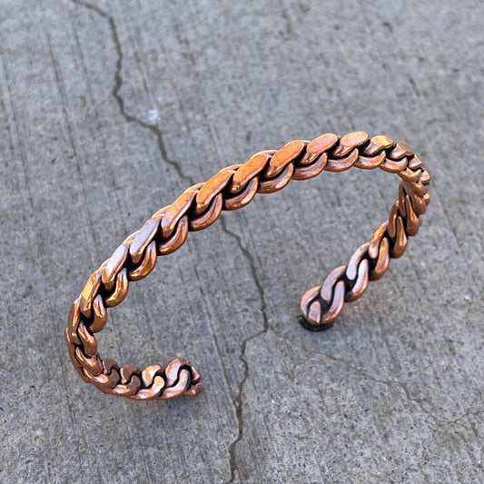 Elegant Pure Copper Therapy Bracelet for Pain Relief & Healing Adjustable Stylish