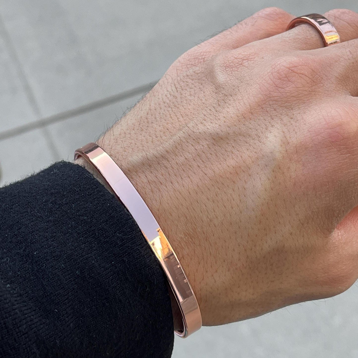 Elegant Pure Copper Magnetic Therapy Bracelet for Pain Relief & Healing Unisex Adjustable Stylish