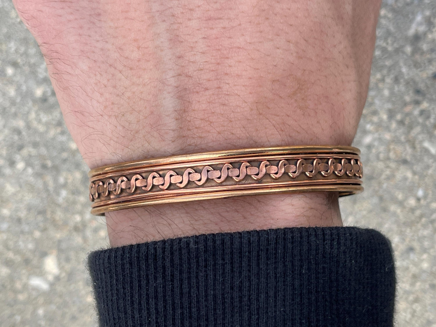 Elegant Pure Copper Magnetic Therapy Bracelet for Pain Relief & Healing Unisex Adjustable Stylish