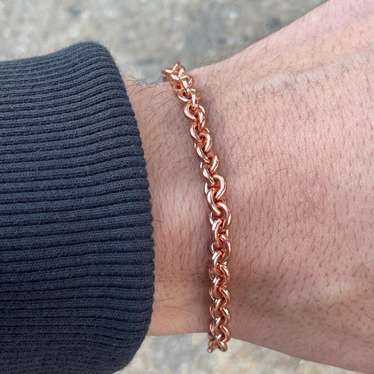 Pure Copper Therapy Bracelet for Pain Relief & Healing