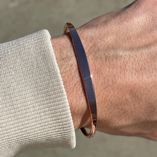 Elegant Pure Copper Magnetic Therapy Bracelet for Pain Relief & Healing Adjustable Stylish