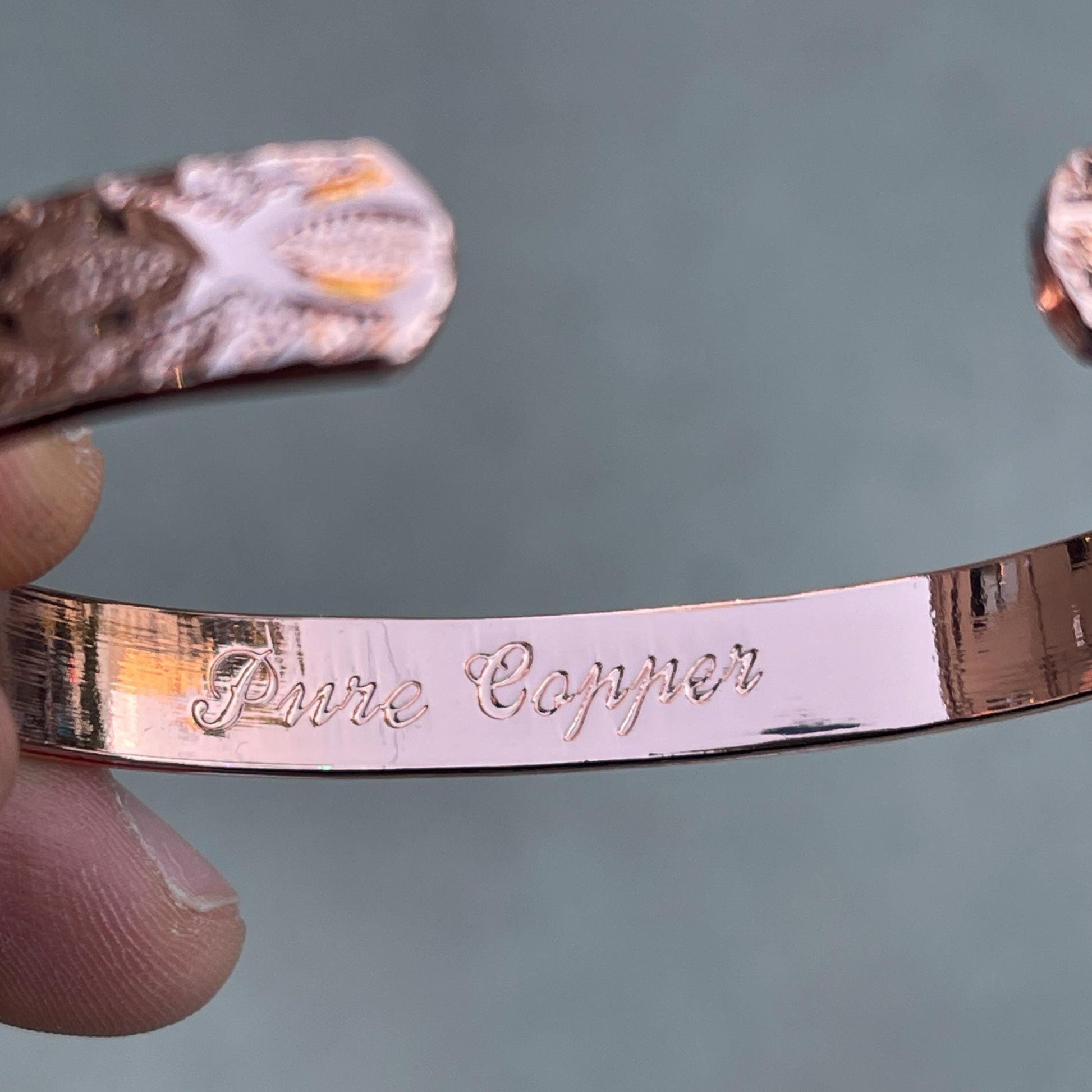 Elegant Pure Copper Magnetic Therapy Bracelet for Pain Relief & Healing Adjustable Stylish