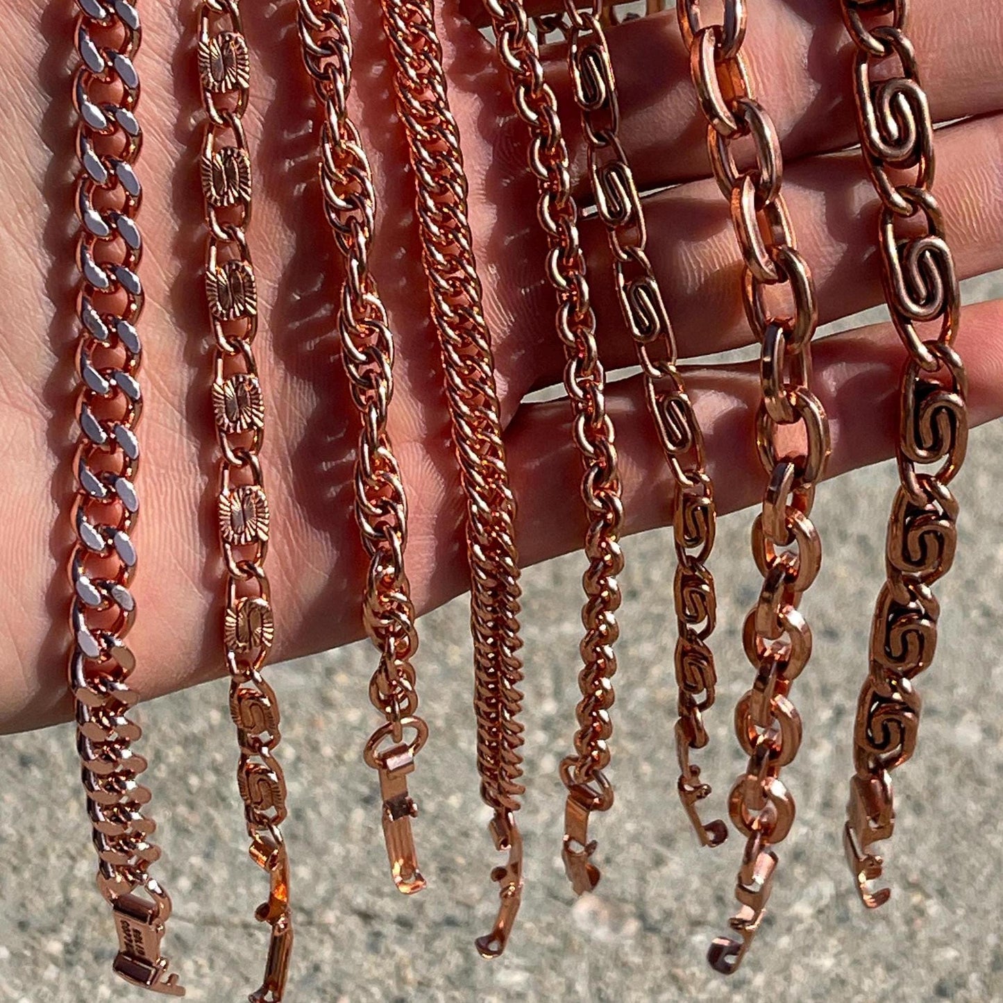 Pure Copper Therapy Bracelet for Pain Relief & Healing