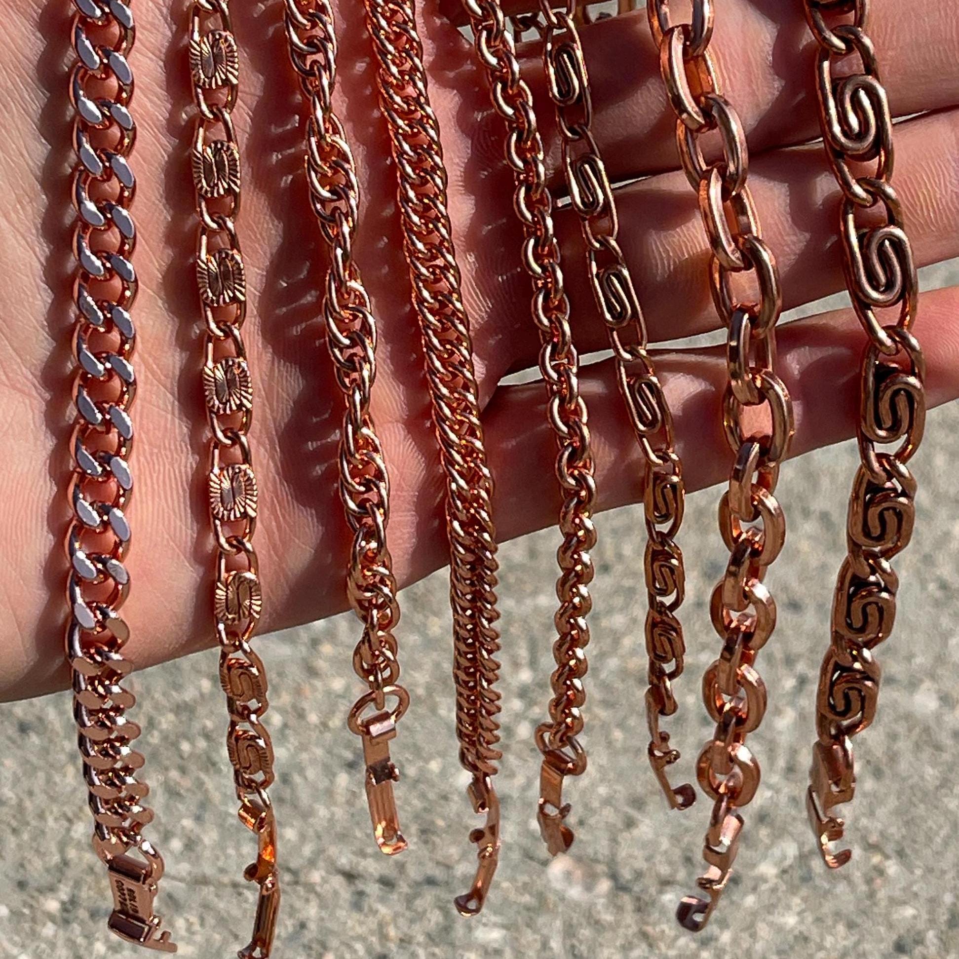Pure Copper Therapy Bracelet for Pain Relief & Healing
