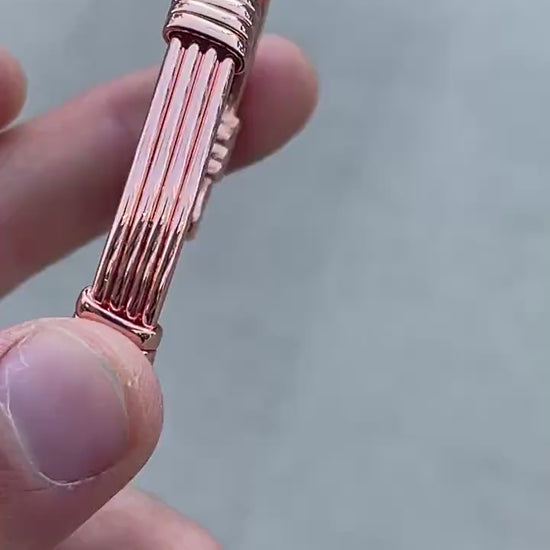 Elegant Pure Copper Magnetic Therapy Bracelet for Pain Relief & Healing Adjustable Stylish