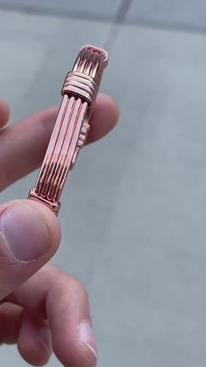 Elegant Pure Copper Magnetic Therapy Bracelet for Pain Relief & Healing Adjustable Stylish